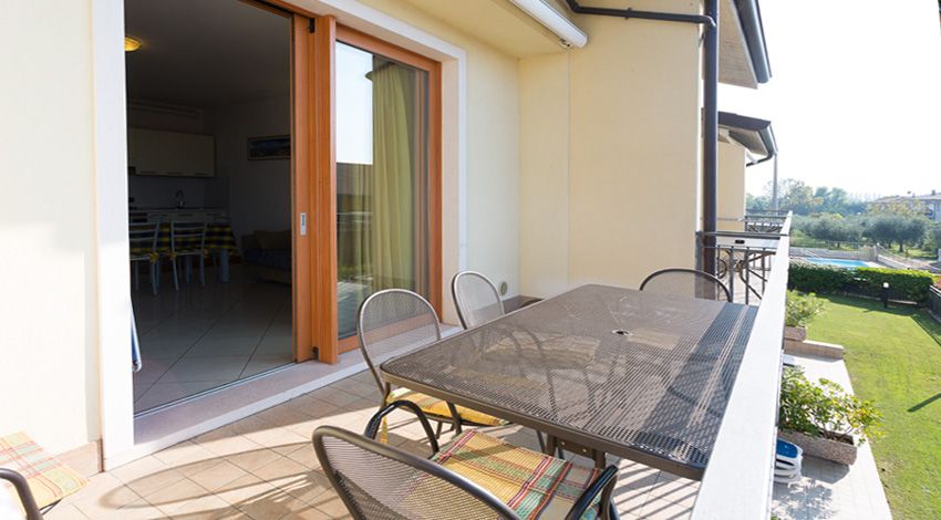 شرفة مرصوفة