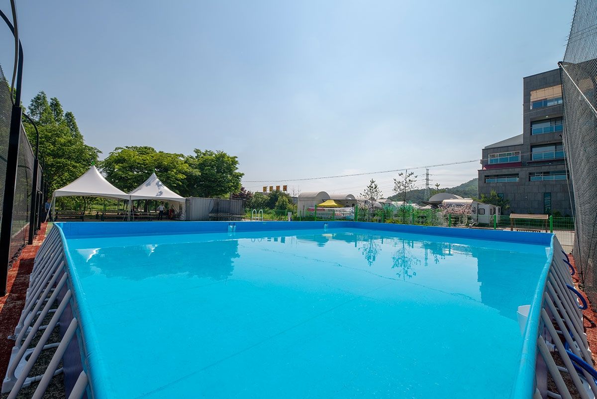 حوض السباحة