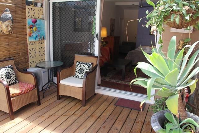 شرفة مرصوفة