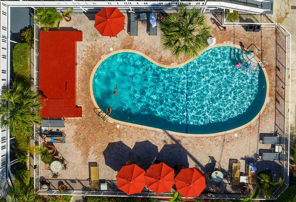 حوض السباحة