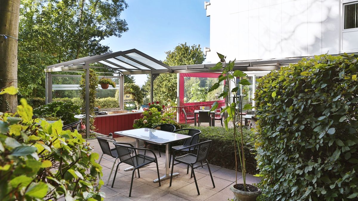 شرفة مرصوفة