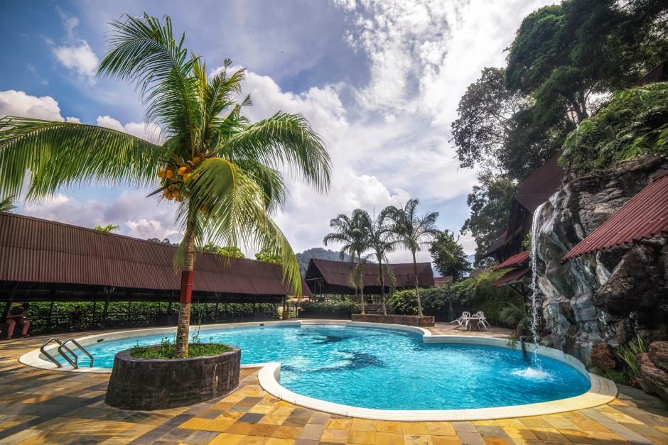 حوض السباحة