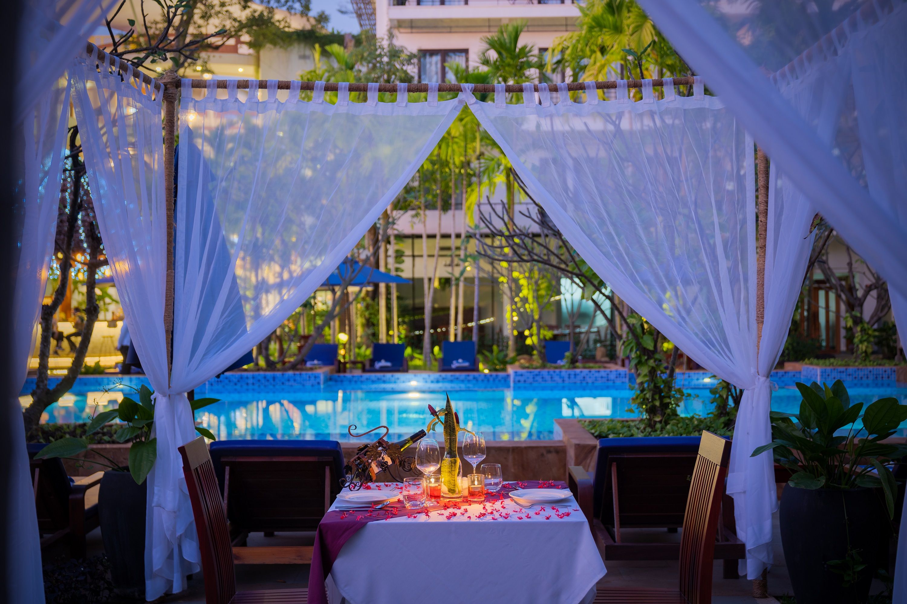 شرفة مرصوفة